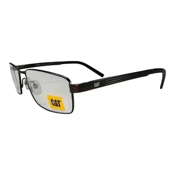 Caterpillar READ Demo Glasses Frames ONLY CTO 9006 BWN-DT 56-17-140 CAT Bronze - Picture 1 of 14